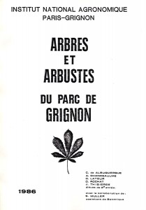 (Arbres et arbustes de Grignon)