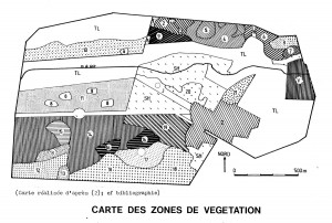 (Carte des zones de végétation)