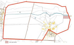 (plan cadastral de vente du domaine de Grignon)