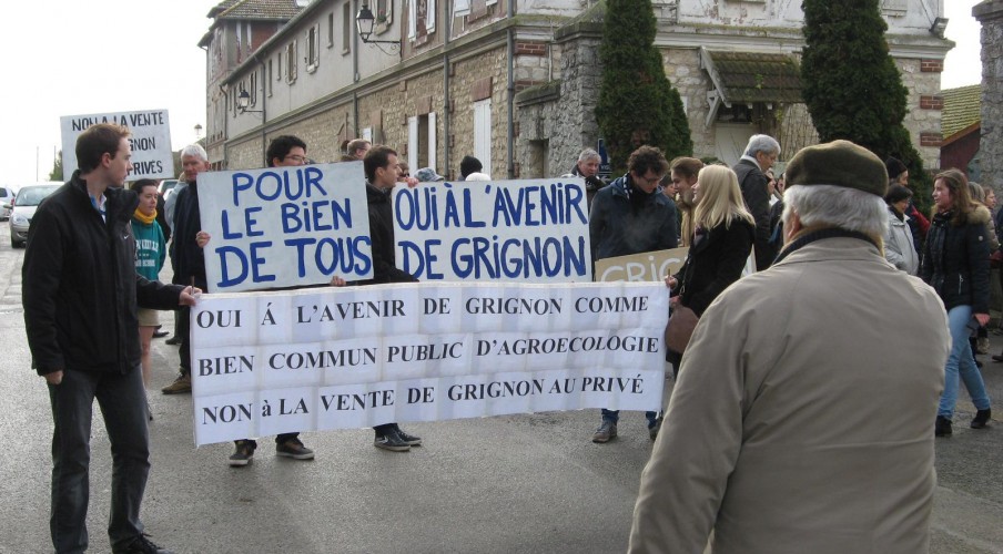 (Départ de la marche du 16 janvier 2016)