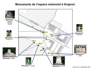 (plan des monuments)